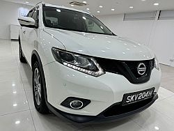 Nissan X-Trail 2.0 CVT Sunroof 4WD 2015 White Rear Entertainment Android
